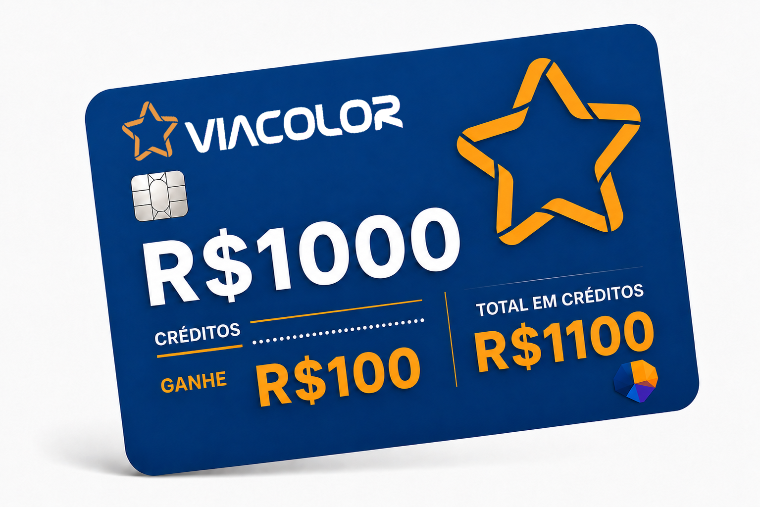 Compre R$1.000,00 ganhe R$ 100,00