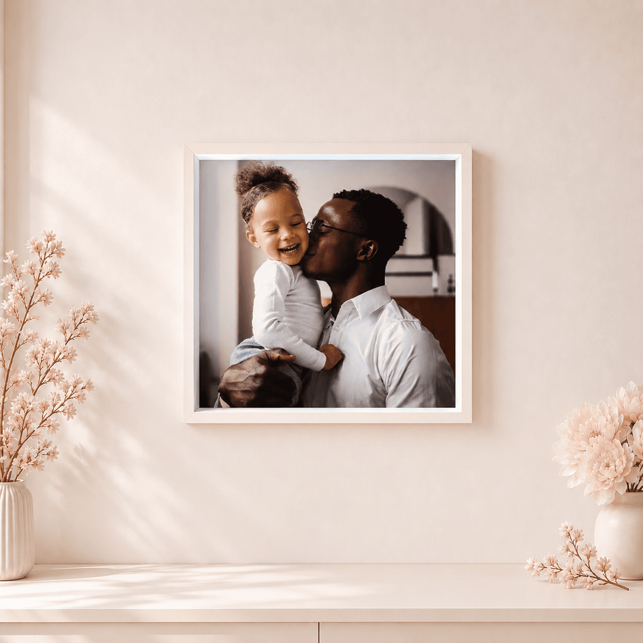 Quadro Fotográfico Caixa Alta